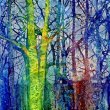 The Language of Trees V by Pamela Haunschild